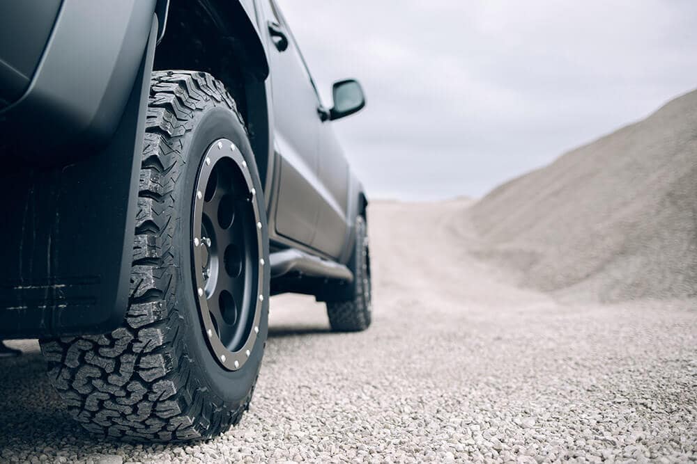 Truck on Dirt Road