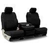 Installed Ballistic 40/20/40 Front Seat Covers BlackSaab 