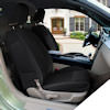Installed Velour Lifestyle Buckets Front Seat Covers BlackSaab 