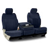 Installed Velour Buckets Front Seat Covers Dark Blue Saab 