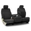 Installed Velour 40/20/40 Front Seat Covers CharcoalSaab 