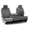 Installed Velour 40/20/40 Front Seat Covers GraySaab 