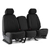 Installed Atomic Front 40/20/40 Black Seat CoversHonda 