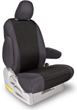  Atomic Seat Covers Grey with Black Inserted