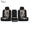 Installed Bonz Skull Seat Covers Sport Bonz with Black Trim