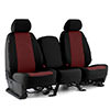 Installed Cordura Front 40/20/40 Black with Red Seat CoversHonda 