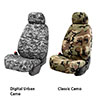 Two Military Camo Seat Covers Digital Urban and Classic for 2007 Toyota Highlander