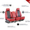 Exotic Infographics Seat Covers for 2011 Toyota Highlander