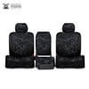 Installed 40/20/40 Moonshine Camo Seat Covers Solid Harvest Moon for 2010 Toyota Highlander