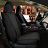 Installed Imitation Leather Lifestyle Buckets Front Seat Covers Black with CharcoalMitsubishi 