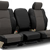 Installed Imitation Leather 40/20/40 Front Seat Covers Black with CharcoalMitsubishi 