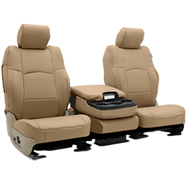 Full Set of Luxury BEIGE Leather Look Car Seat Covers Volvo XC90