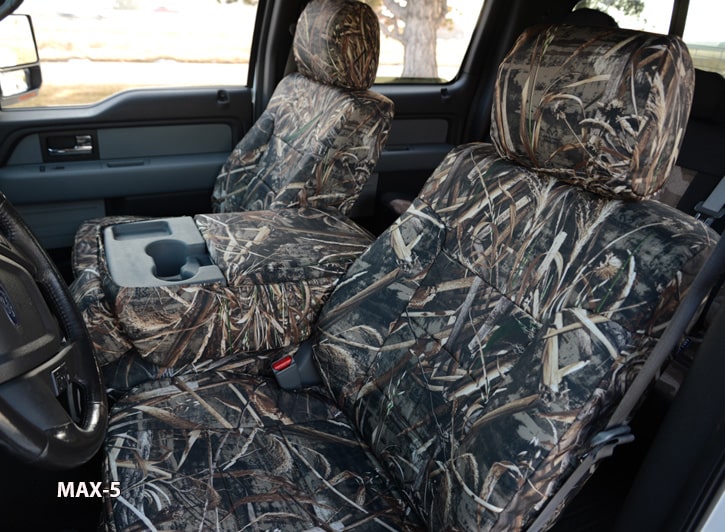 Installed Luxury Realtree Seat Covers Max-5 for 2014 Toyota Highlander