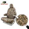 Installed Mossy Oak Seat Covers Blades with Close Up of FabricHonda 