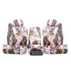 Installed Pink Mossy Oak Seat CoversHonda 