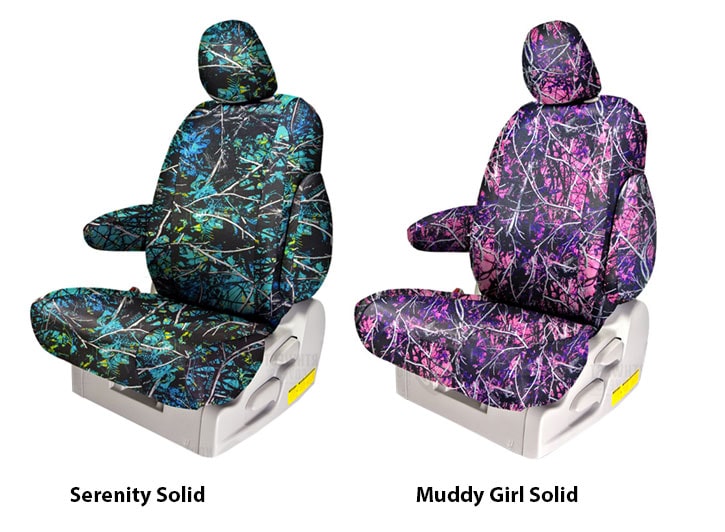 Muddy Girl and Serenity Seat Covers for 2011 Dodge Dakota