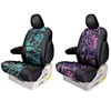 Turquoise and Pink Seat Covers for 2007 Toyota Highlander