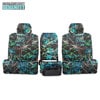 Installed Muddy Girl Camo Seat Covers Solid Serenity for 2007 Toyota Highlander