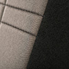 Installed Neoprene Seat Covers Close Up FabricHonda 