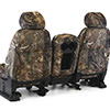 Installed Realtree Front 40/20/40 APG Seat Covers Back ViewHonda 