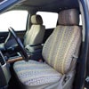 Installed Saddle Blanket Western Seat Covers TanHonda 