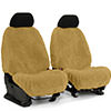 Installed Sheepskin Seat Covers Custom CamelHonda 