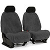 Installed Sheepskin Seat Covers Custom CharcoalHonda 