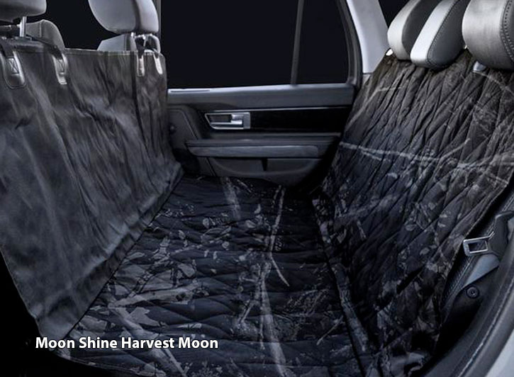 Installed Atomic and Camo Universal Pet Seat Covers Harvest Moon
