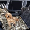 Dog on Installed Universal Camo Pet Seat Covers Bonz