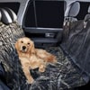 Dog on Installed Universal Camo Pet Seat Covers Max 5
