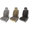 Three Installed Velour Seat Covers Solid Encore ColorsHonda 